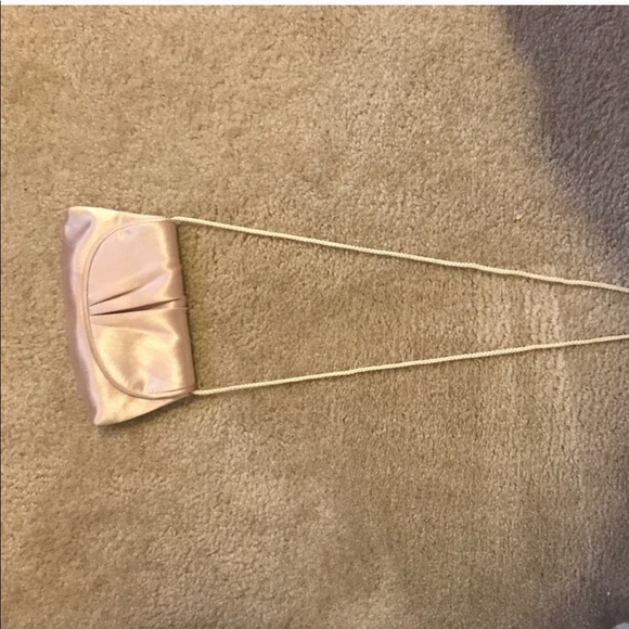 Champagne gold clutch and handbag - Picture 7 of 8